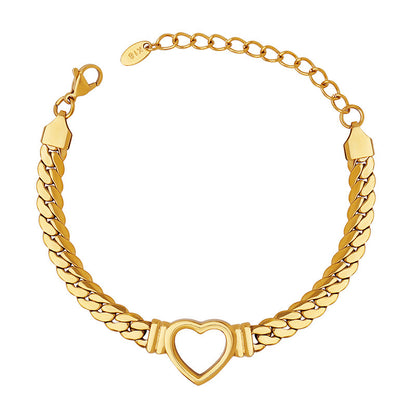 Trendy Gold Plated Bracelet
