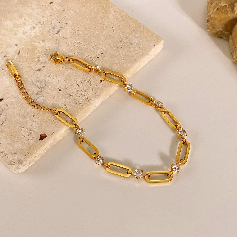 Elegant Stainless Steel Bracelet