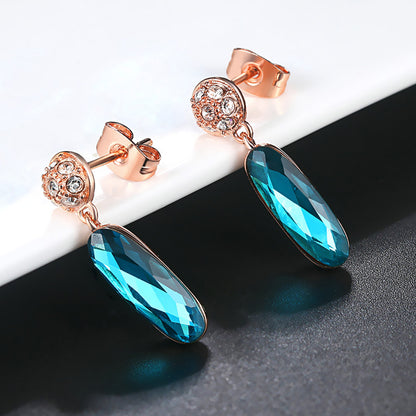 Hazy Moon Geometric Earrings