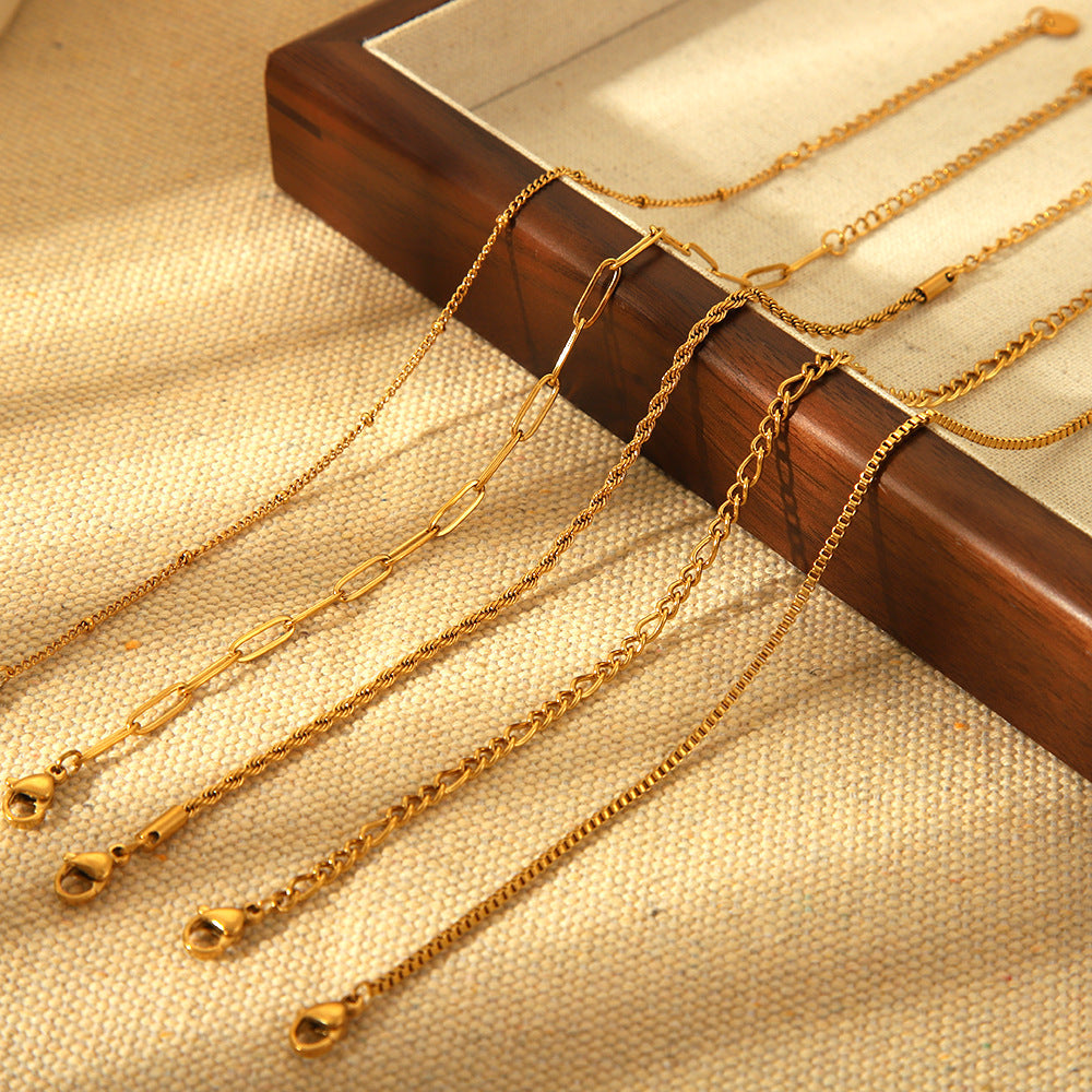 Elegant Gold Hemp Flower Bracelet
