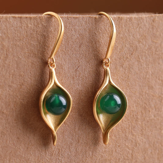 Elegant Vintage Gold Earrings