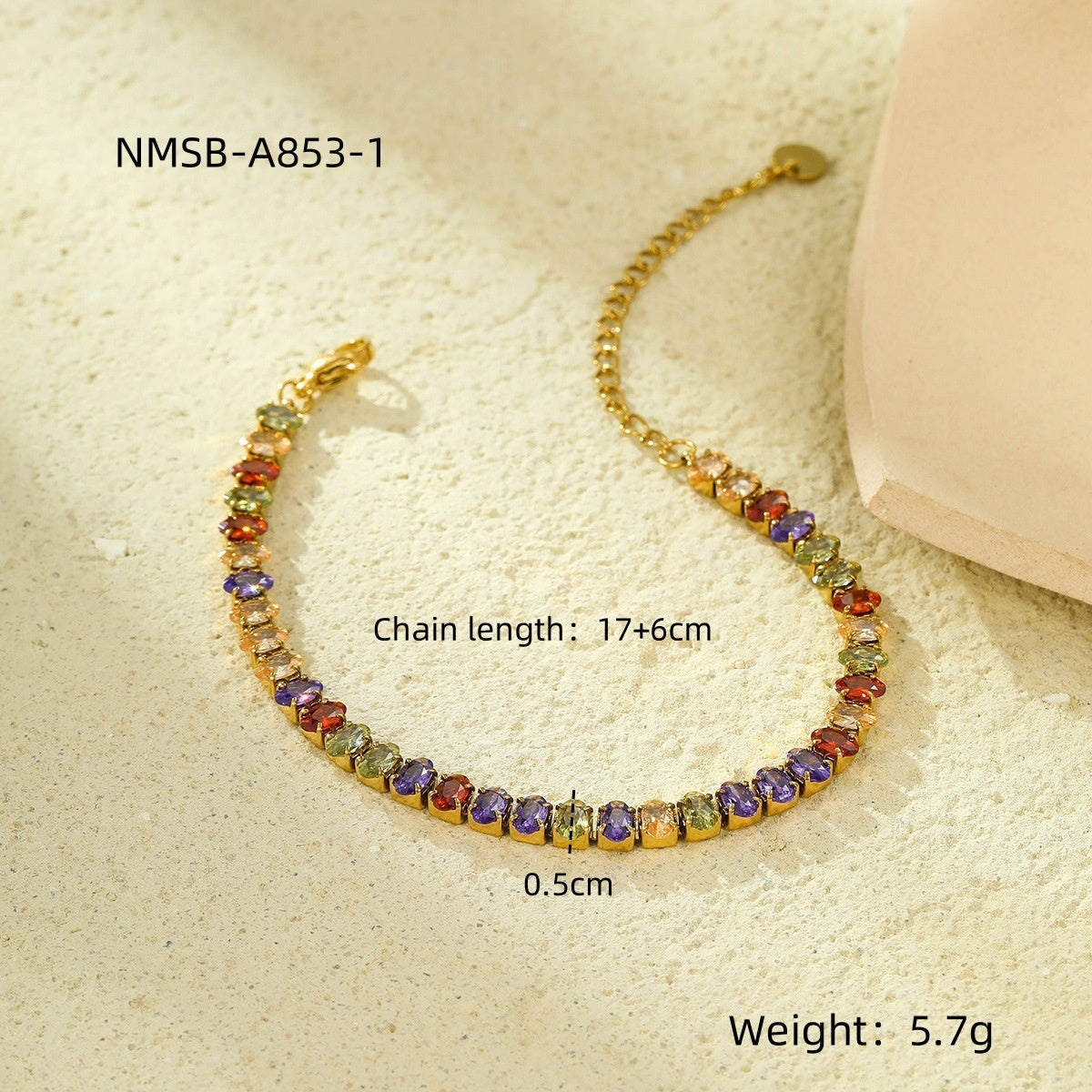 Elegant Gold Plated Bracelet