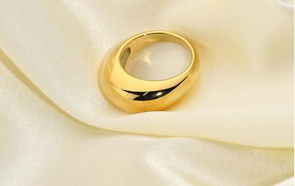 Elegant Geometric Gold Ring
