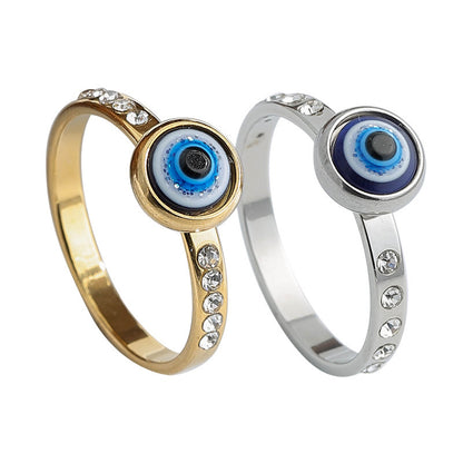 Elegant Bead-set Diamond Ring