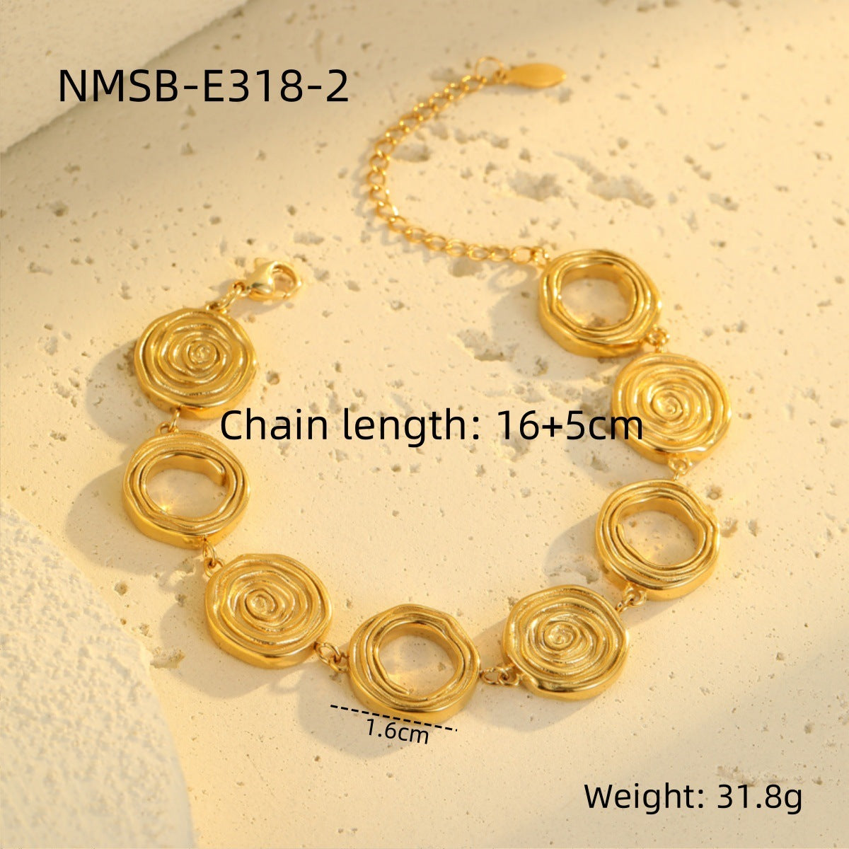 Elegant Stainless Steel Necklace Set