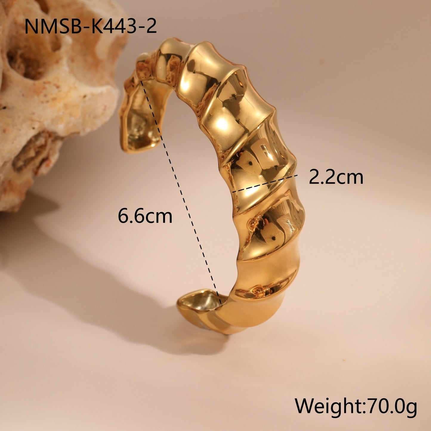 Graceful Titanium Steel Bracelet