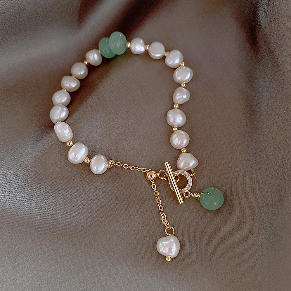 Irregular Pearl Adjustable Bracelet