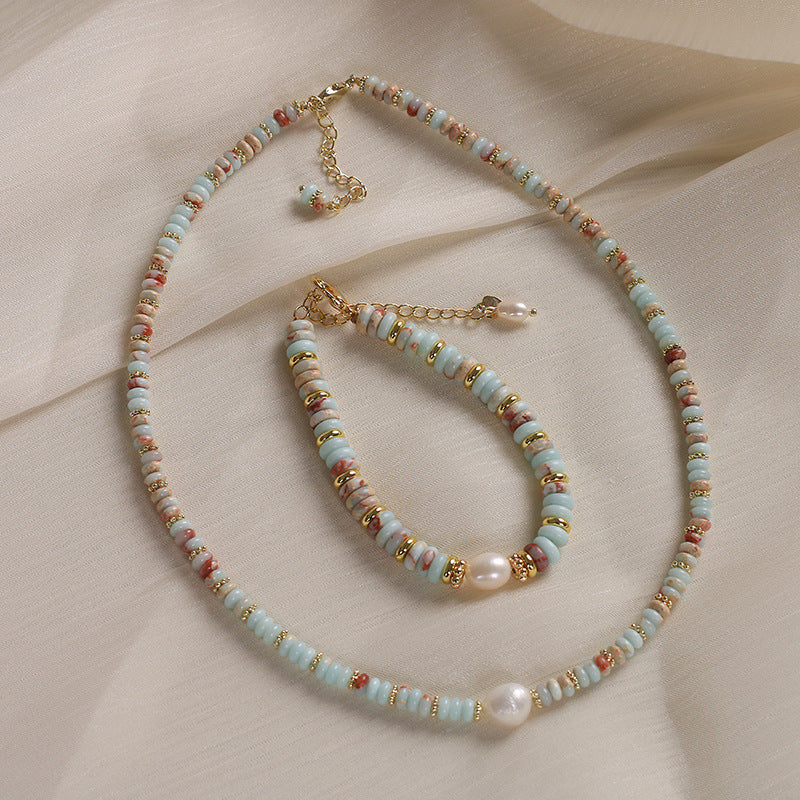 Personalized Shoushan Stone Bracelet