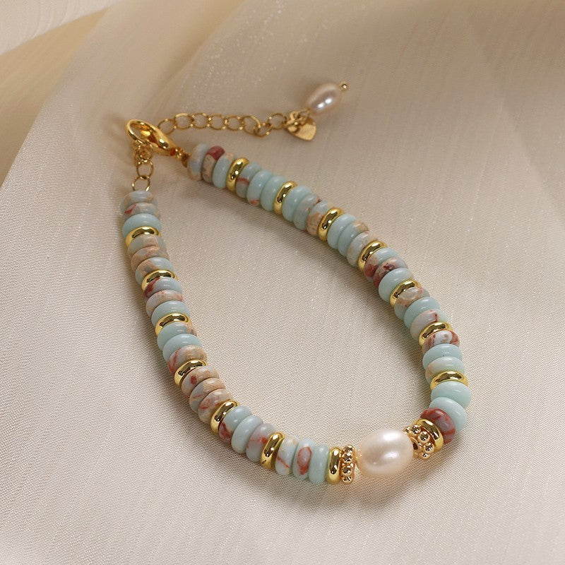 Personalized Shoushan Stone Bracelet