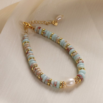 Personalized Shoushan Stone Bracelet