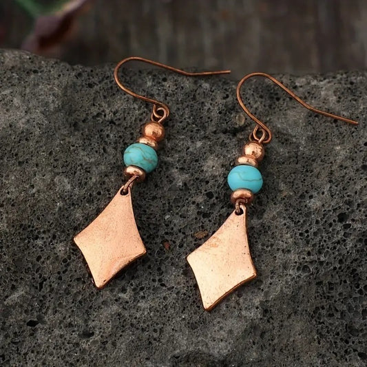 Elegant Modern Quadrilateral Earrings