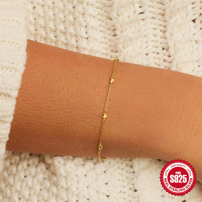Minimalist Sterling Silver Bracelet