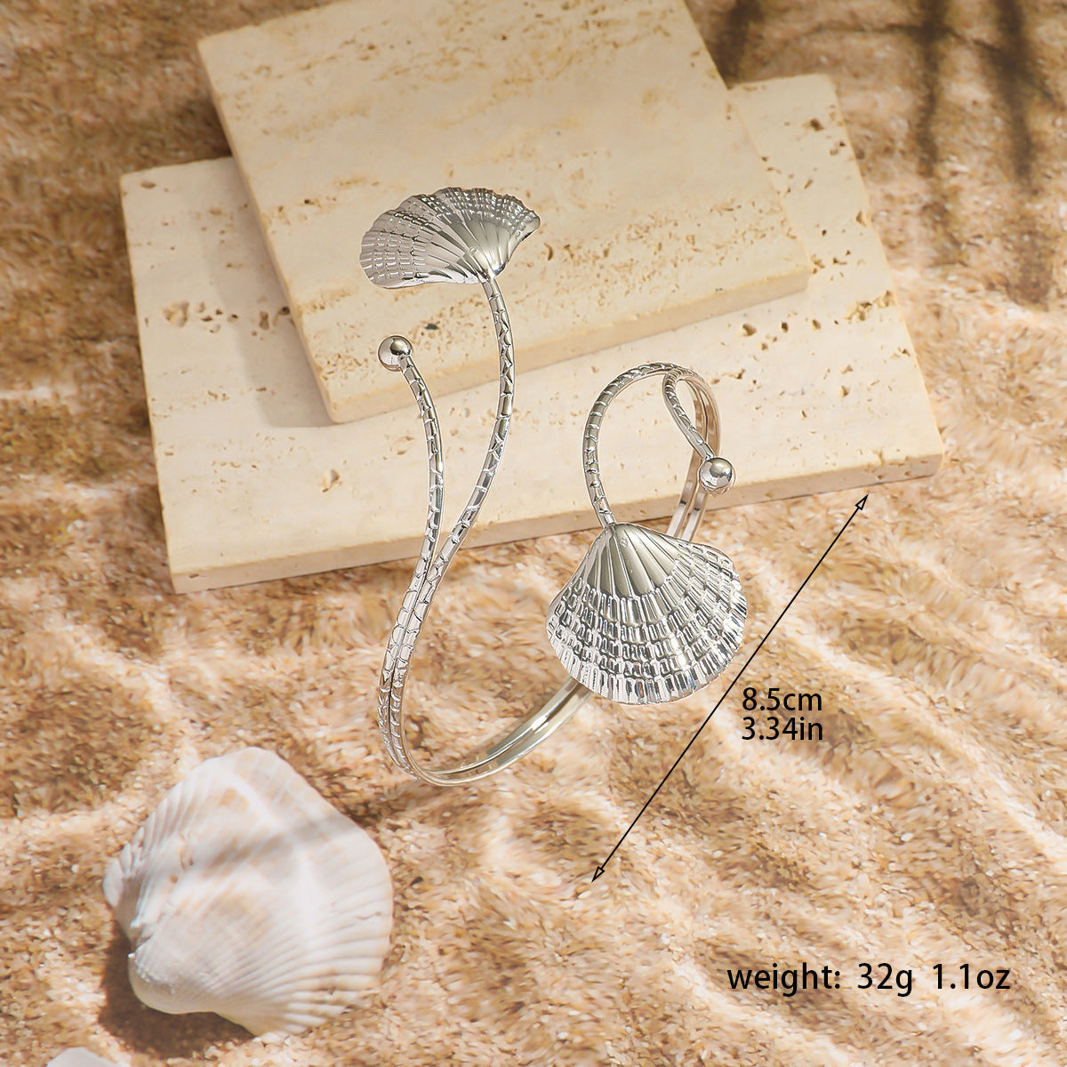 Ocean Shell Armband for Elegance