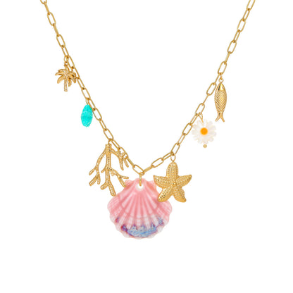 Ocean Starfish Vacation Necklace