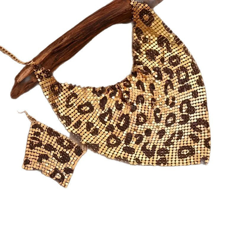 Silk Scarf Necklace Set